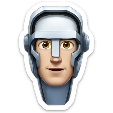 mark Zuckerberg transformer robot in disguise sticker