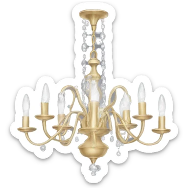 Chandelier  sticker