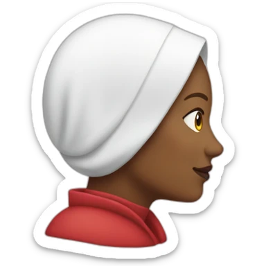 Handmaids tale only head sticker