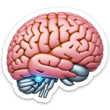 Cerebro creativo sticker