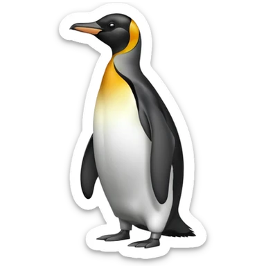 Pengiuns king sticker