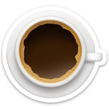 Coffee sticker