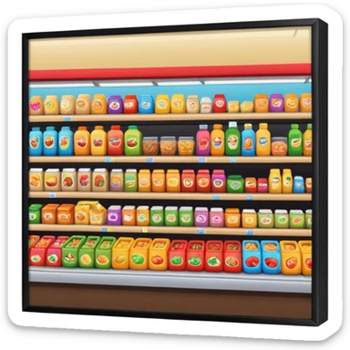 make a mexican supermarket sticker