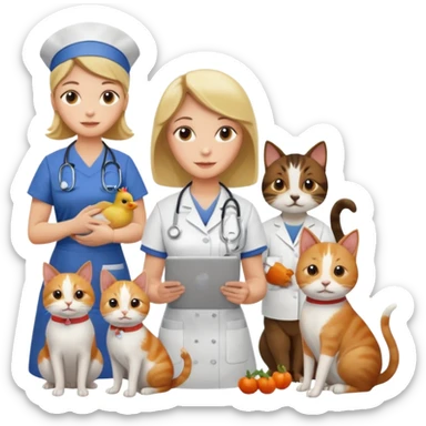  Marries ,Nurse mom of 10 year old girl and 4 year old boy, work from home, dogs, cat, chickens sticker