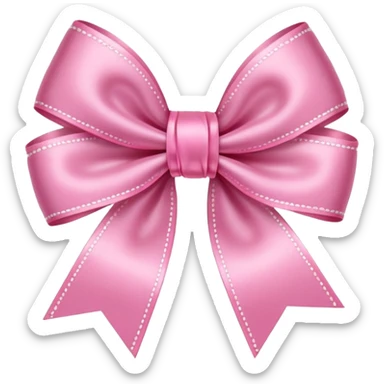 HelloKitty ribbon sticker