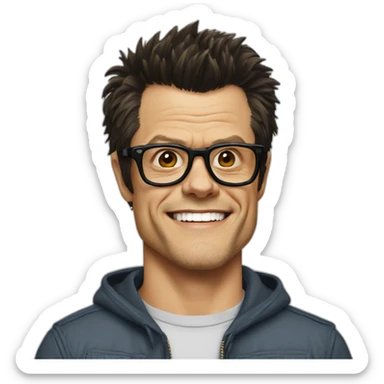 johnny knoxville sticker