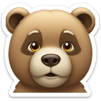 Oso sticker