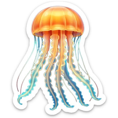 Jellyfish sticker