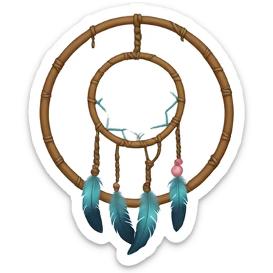 Dream catcher sticker