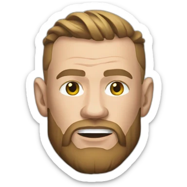 conor the notorious mcgregor sticker