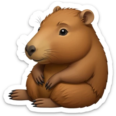 Capybara  sticker