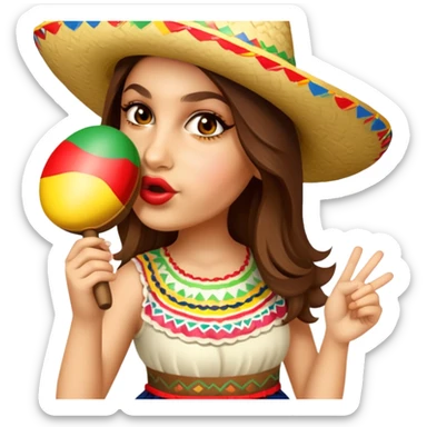 Meraca Musician sticker