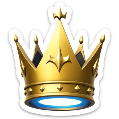 Fortnite victory royale crown signal projected in the sky, like Batman's bat signal but with the Fortnite crown sticker