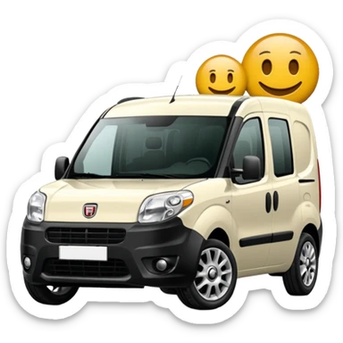Fiat doblo sağ ön farı sticker