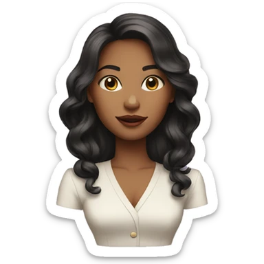 classy girl  sticker