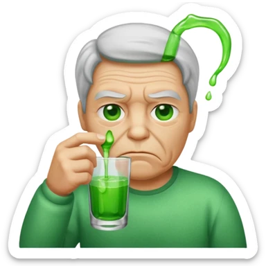 Drinking getting nasty  sticker