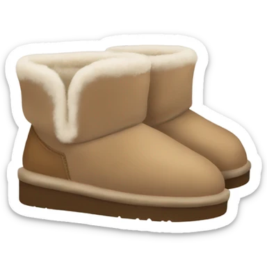 UGG slippers  sticker