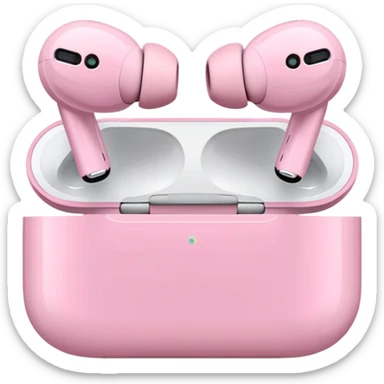 AirPods Pro pink sticker
