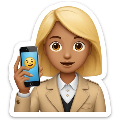 Call karta hua ek emoji stylish aur phone tarah Se ek calling hath video emoji create sticker