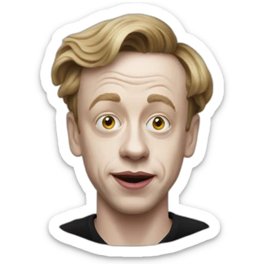 Owen Jones is a French mime sticker