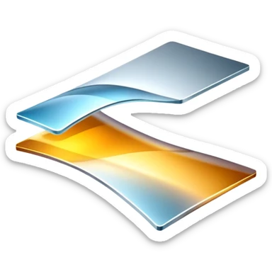 Nanoscale thin film layers of metal and dielectric with propagating light waves sticker