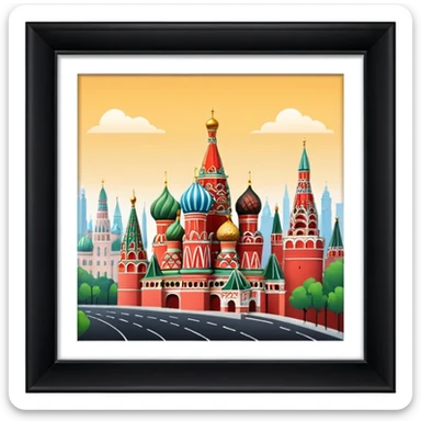 Moscow sticker