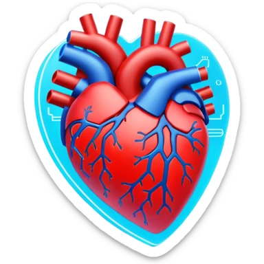 internet security heart sticker