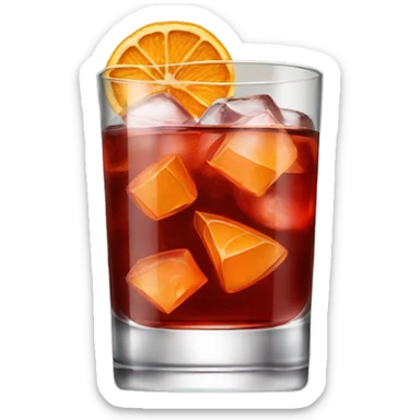  Negroni cocktail  sticker