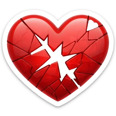 heart break sticker