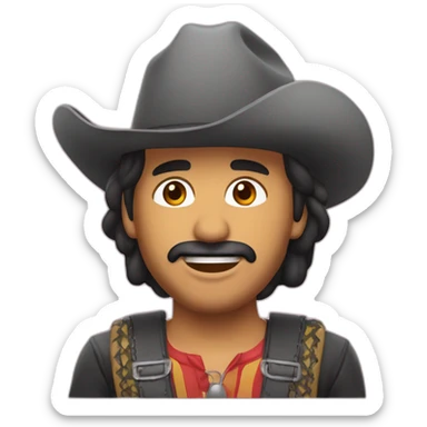 Danny Solís la voz ranchera de Colombia sticker