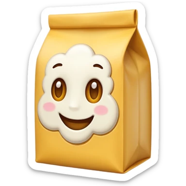 flour package sticker