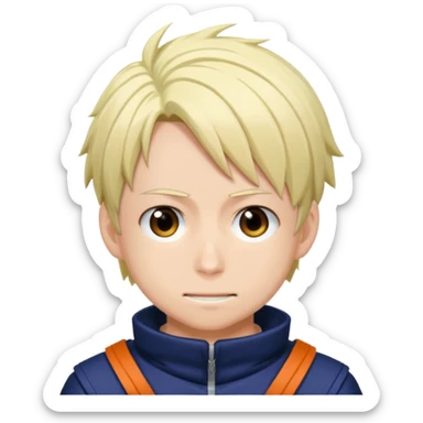 Neito Monoma from my hero academia sticker