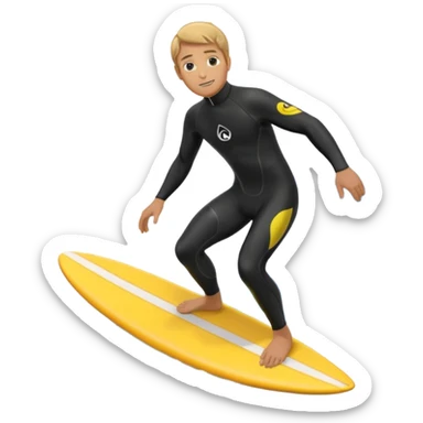 Surf sticker