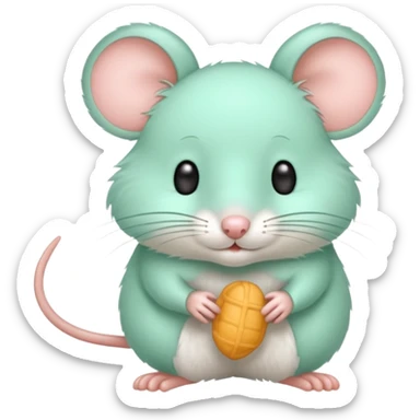 Mint colored mouse 🐭  sticker