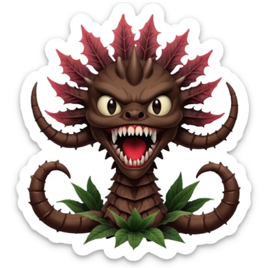 Demorgorgon de stanger things sticker