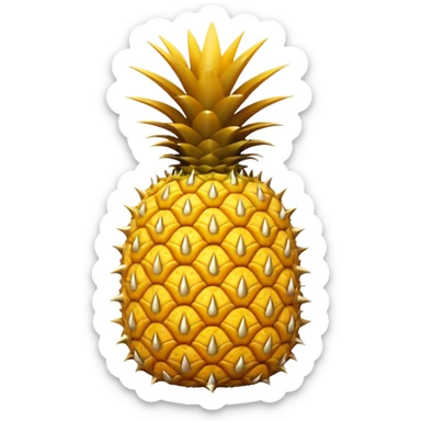 upsidedown  pineapple emoji 🍍 sticker