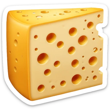cheese sticker