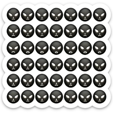 please create gothic but earthy emojis sticker