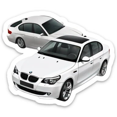 BMW e60f90 spays grej sticker