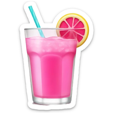 pink drink sticker