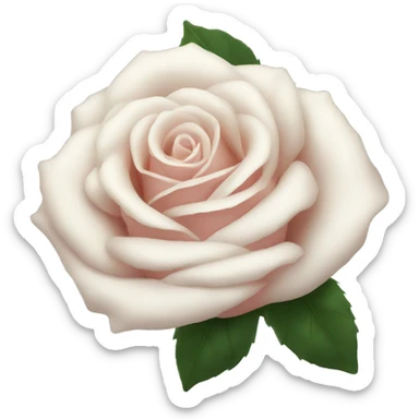 res roses with white bow sticker