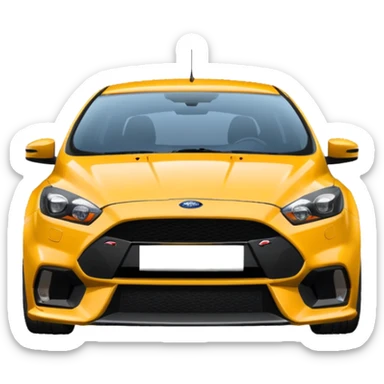 ICON FORD FOCUS ST RS  sticker