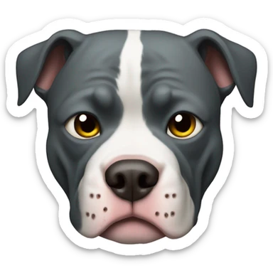 Pitbull Frankenstein  sticker