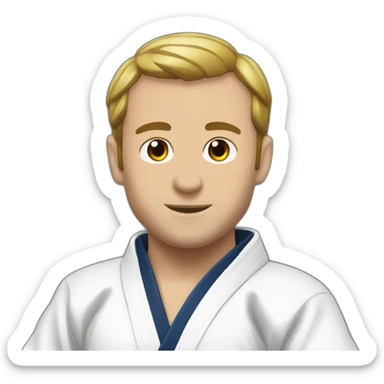 Macron judo sticker