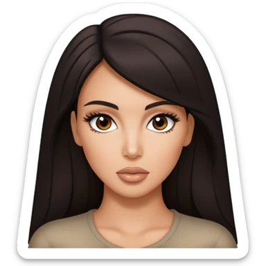 Kim Kardashians arches sticker