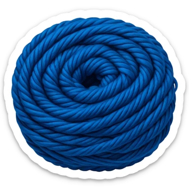 one color ball of yarn sticker