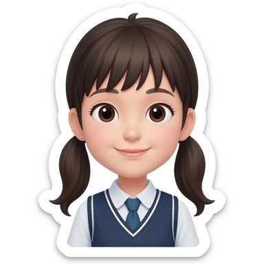 school uniform sticker
