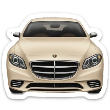 A car with Gucci  sticker