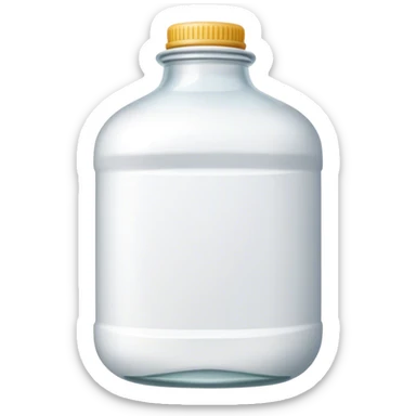 wash bottle, fat bottle sticker
