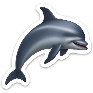 dolhin sticker